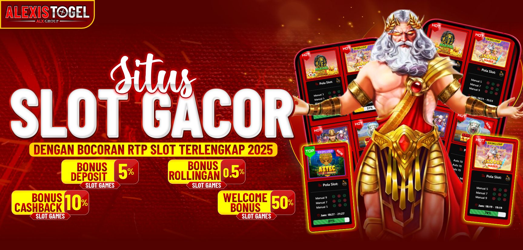 Alexistogel - Situs Slot Gacor Dengan Bocoran RTP Slot Paling Akurat 2025